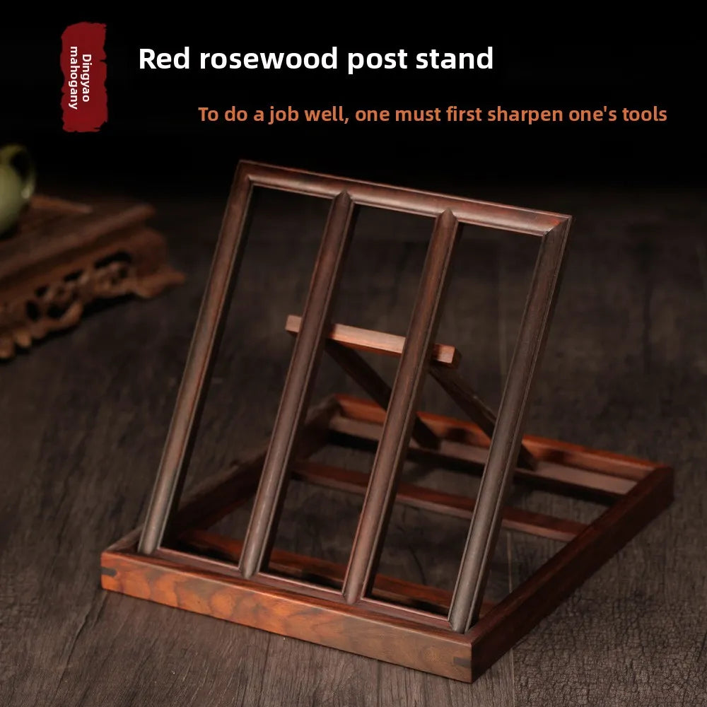 Solid Wood Adjustable Book Holder